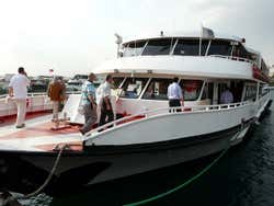 Barco en Estambul