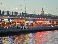 Restaurantes en el Puente de Galata